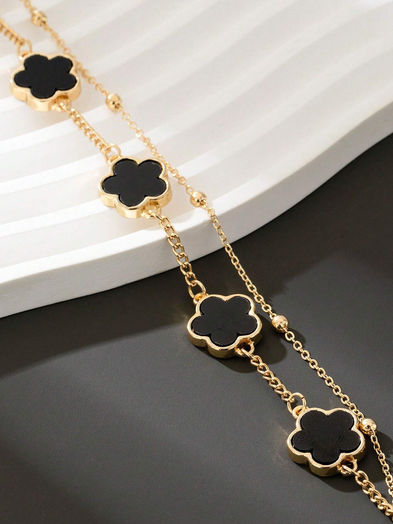 Duo Clover Bracelet