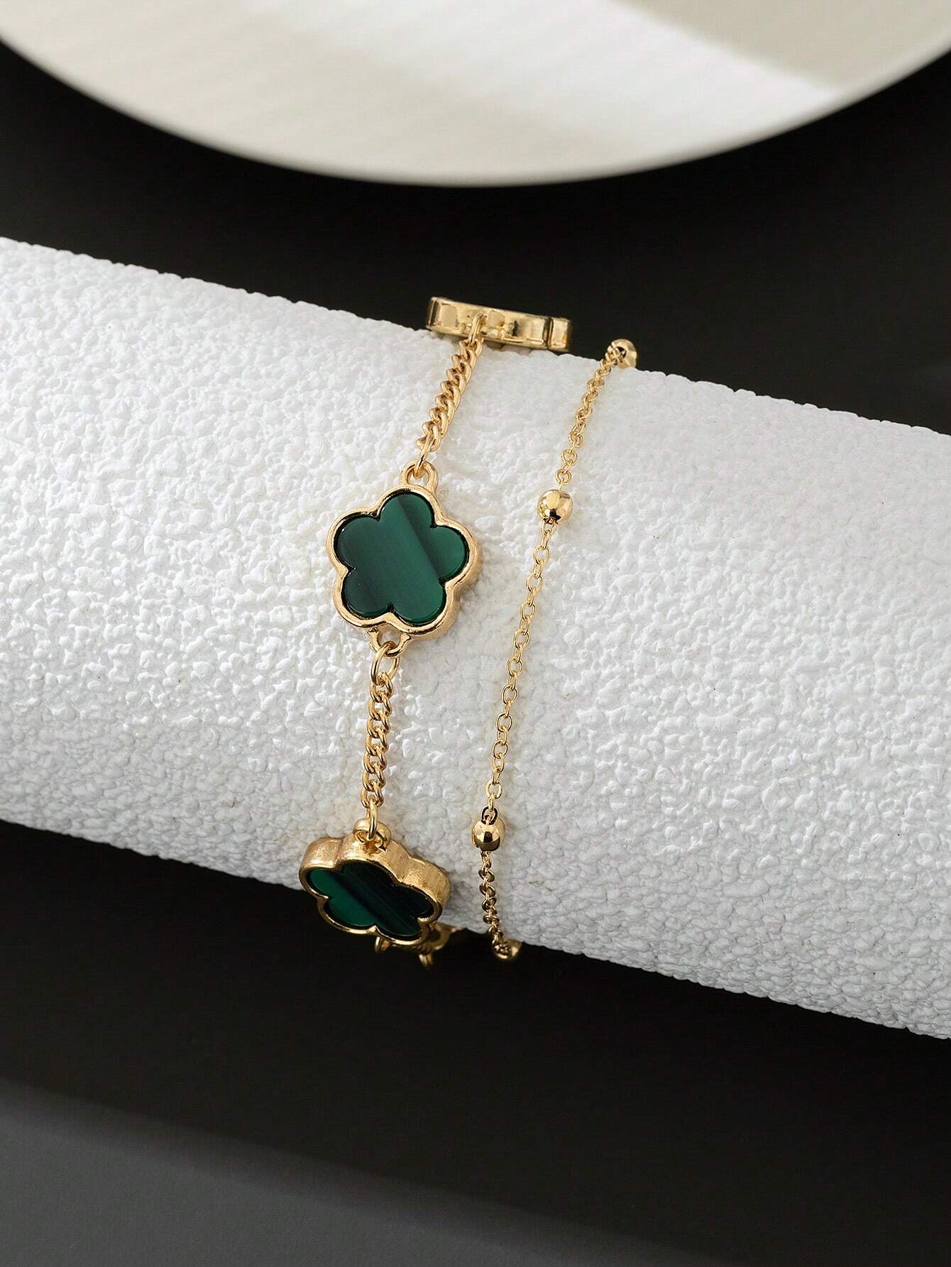 Duo Clover Bracelet