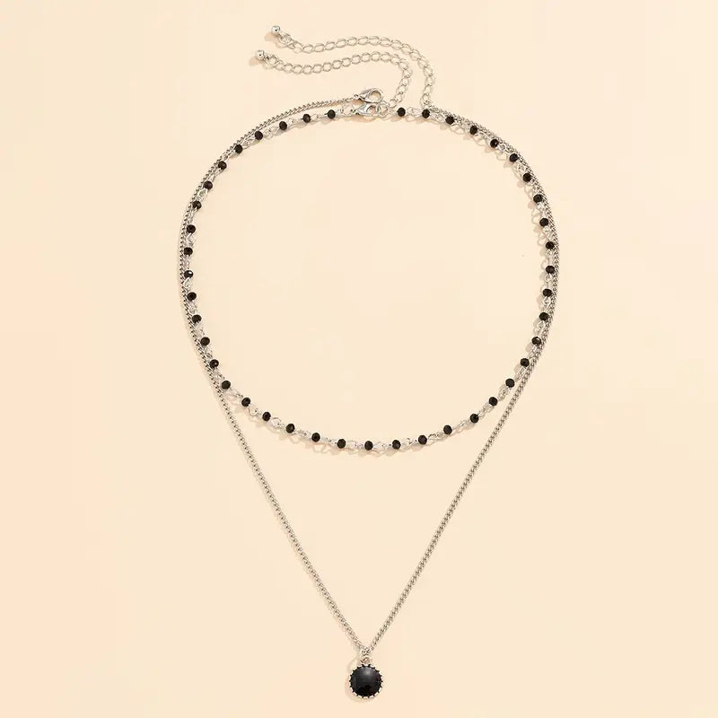 Onyx Layered Chain Set