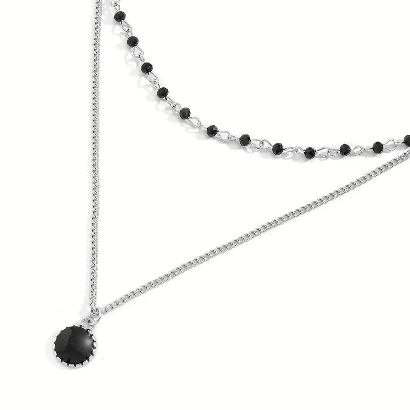 Onyx Layered Chain Set
