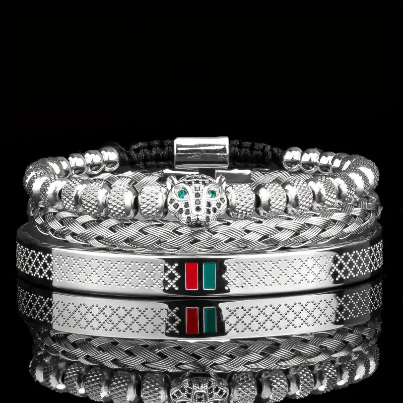 Leopard Trio Bracelet