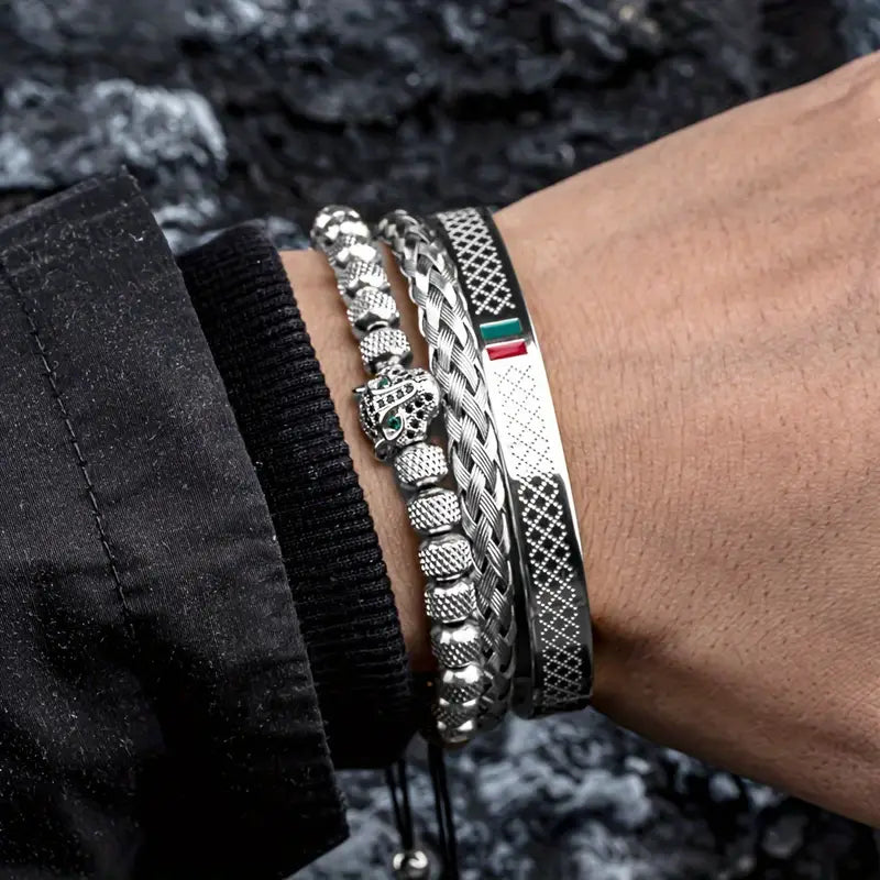 Leopard Trio Bracelet